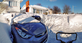 Winter's almost over, yet the East Coast is blasted with 50 cm of snow