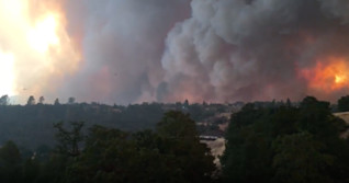 California's 7th worst wildfire destroyed 1,077 homes and spawned a fire tornado