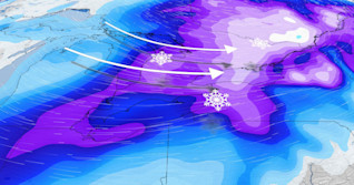 Ontario: Conditions to deteriorate as snow intensifies, risk of 25+ cm