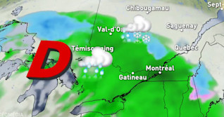 50 mm de pluie, 30 cm de neige, verglas : voyez les secteurs les plus touchés