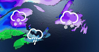 March begins with strong winds, rain, and snow in Atlantic Canada