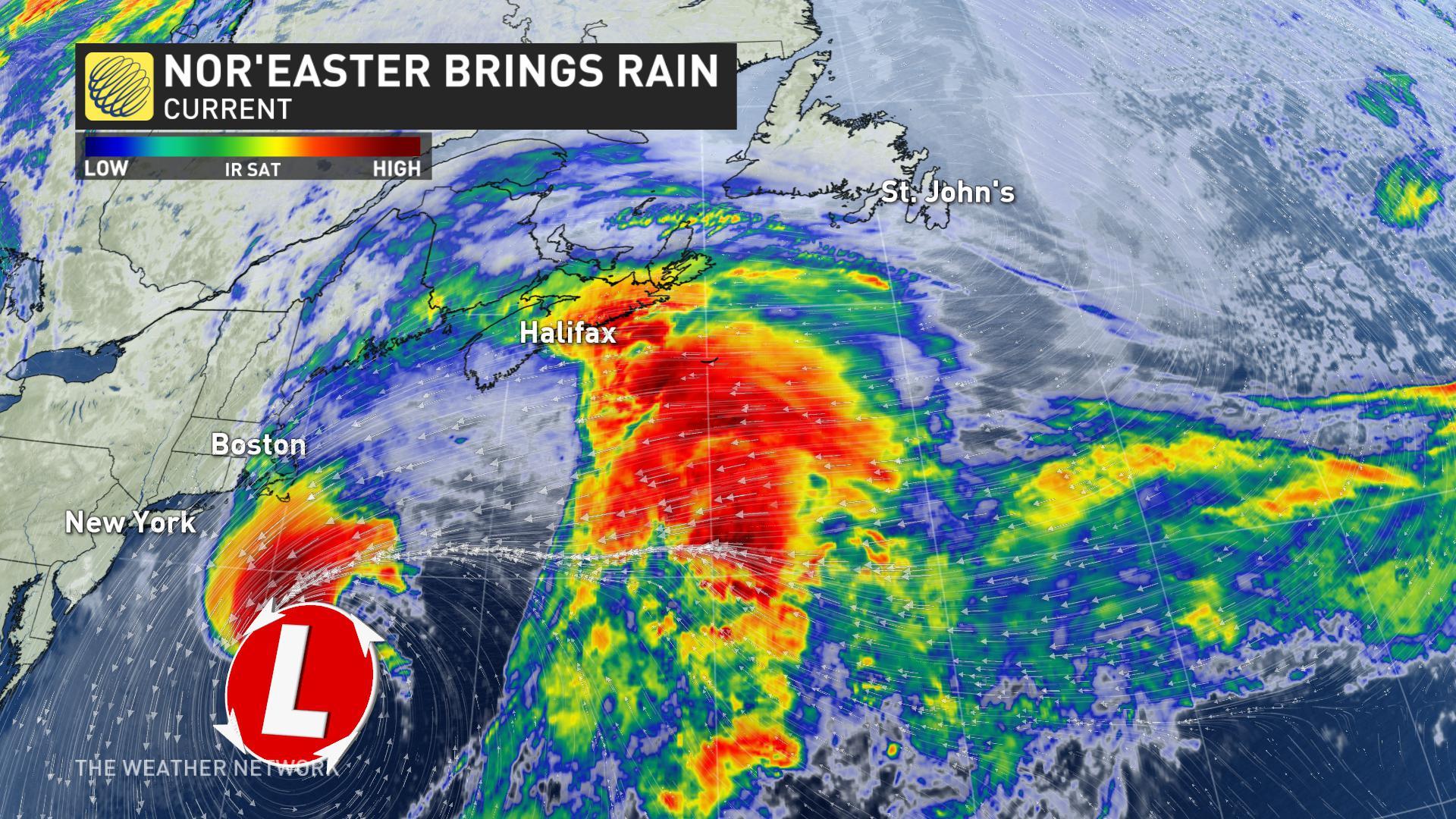 Nor’easter becomes Subtropical Storm Melissa off New England coast