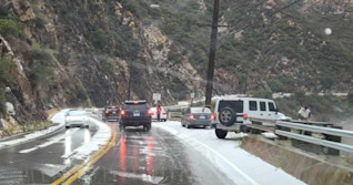 Snow blasts sun-kissed California, Arizona, and Nevada