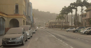 Ash coats Caribbean island of Saint Vincent after volcano eruption