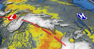 Large hail threatens parts of the Prairies with thunderstorm risk this week