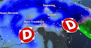 Tempête majeure : conditions routières difficiles au Québec
