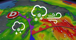 30+ cm de neige et verglas : routes dangereuses