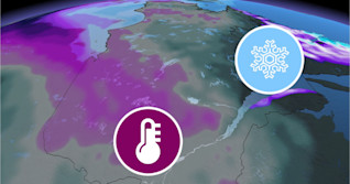Week-end : froid polaire dans le sud du Québec, bordée dans l'est
