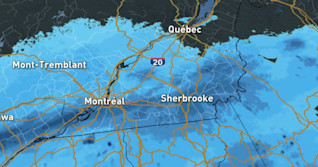 La neige est arrivée au Québec ! Suivez l'évolution de la tempête ici.