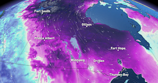 Prairies: Coldest air of the season floods in straight from Siberia