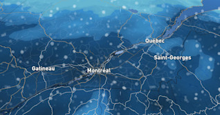 Quebec: Winter storm to bring widespread snow Saturday as temperatures plummet