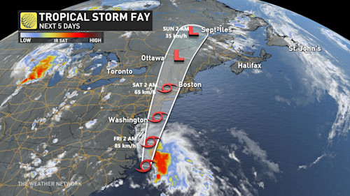 New tropical (or subtropical) depression could form today near Carolinas