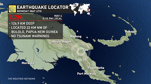 7.2-magnitude quake strikes PNG