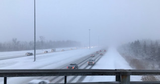 Tempête majeure : conditions routières difficiles au Québec
