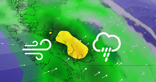 Strong winds linger into B.C.'s weekend, warmup on the horizon