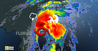 Après la Floride, les Carolines sur un pied d'alerte
