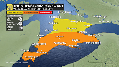 Baron - Ontario storm risk - April 15