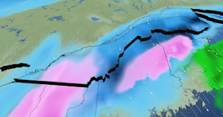 Quebec: Snow, freezing rain impacts from Atlantic system expected