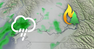 A drop of rain puts an end to 45-day drought in Vancouver, B.C.