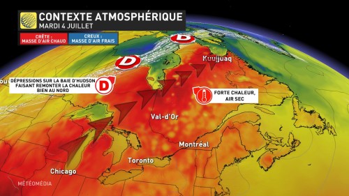 Chaleur invraisemblable et mauvaise nouvelle pour ces r gions du