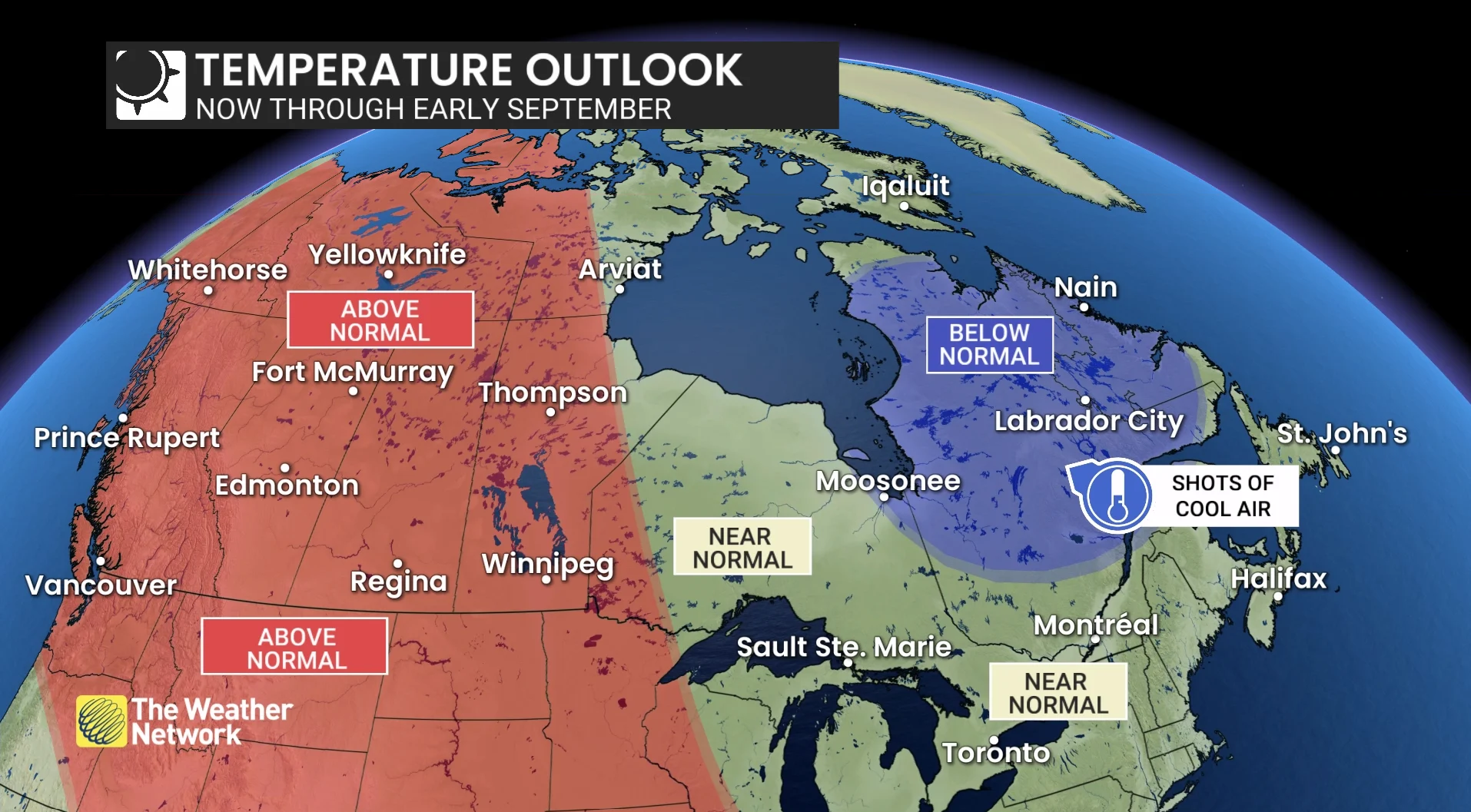 Temperature Outlook Early September