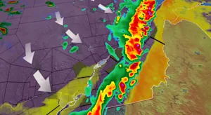 A new round of thunderstorms and heavy rain in Quebec on Sunday threatens more flooding