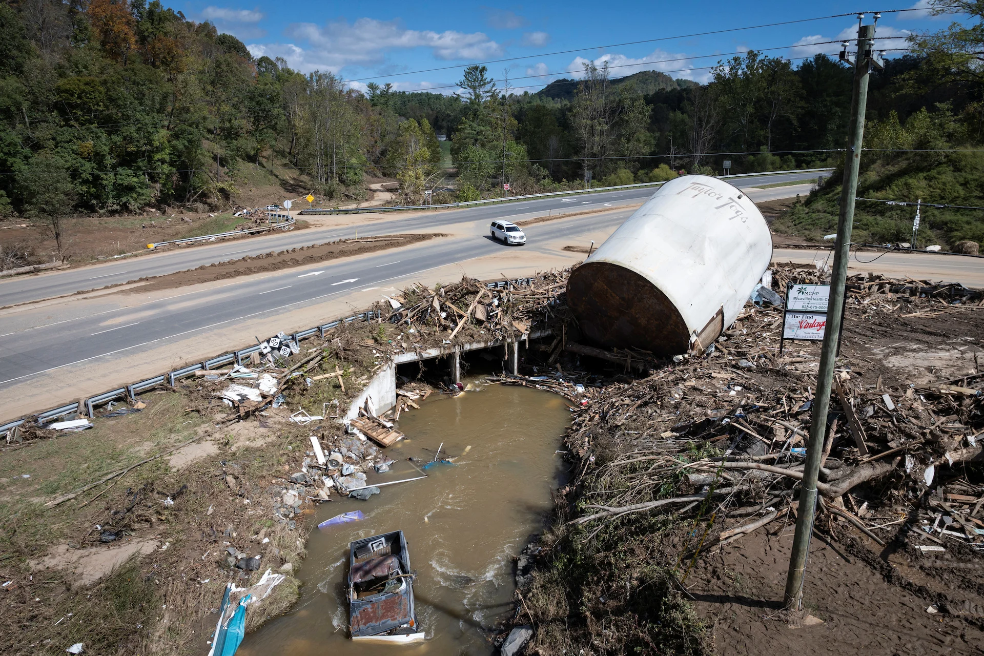 Thousands in North Carolina still without water after Helene's destruction