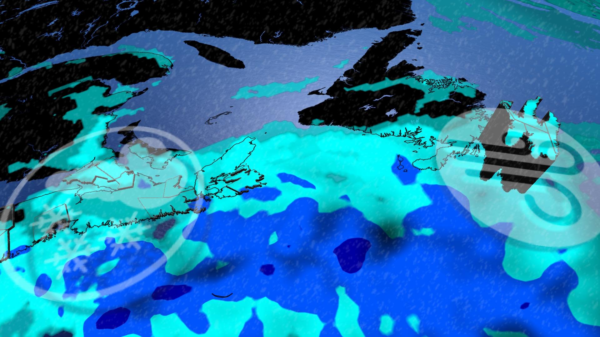 Travel not recommended as storm threatens Atlantic Canada with hefty ...