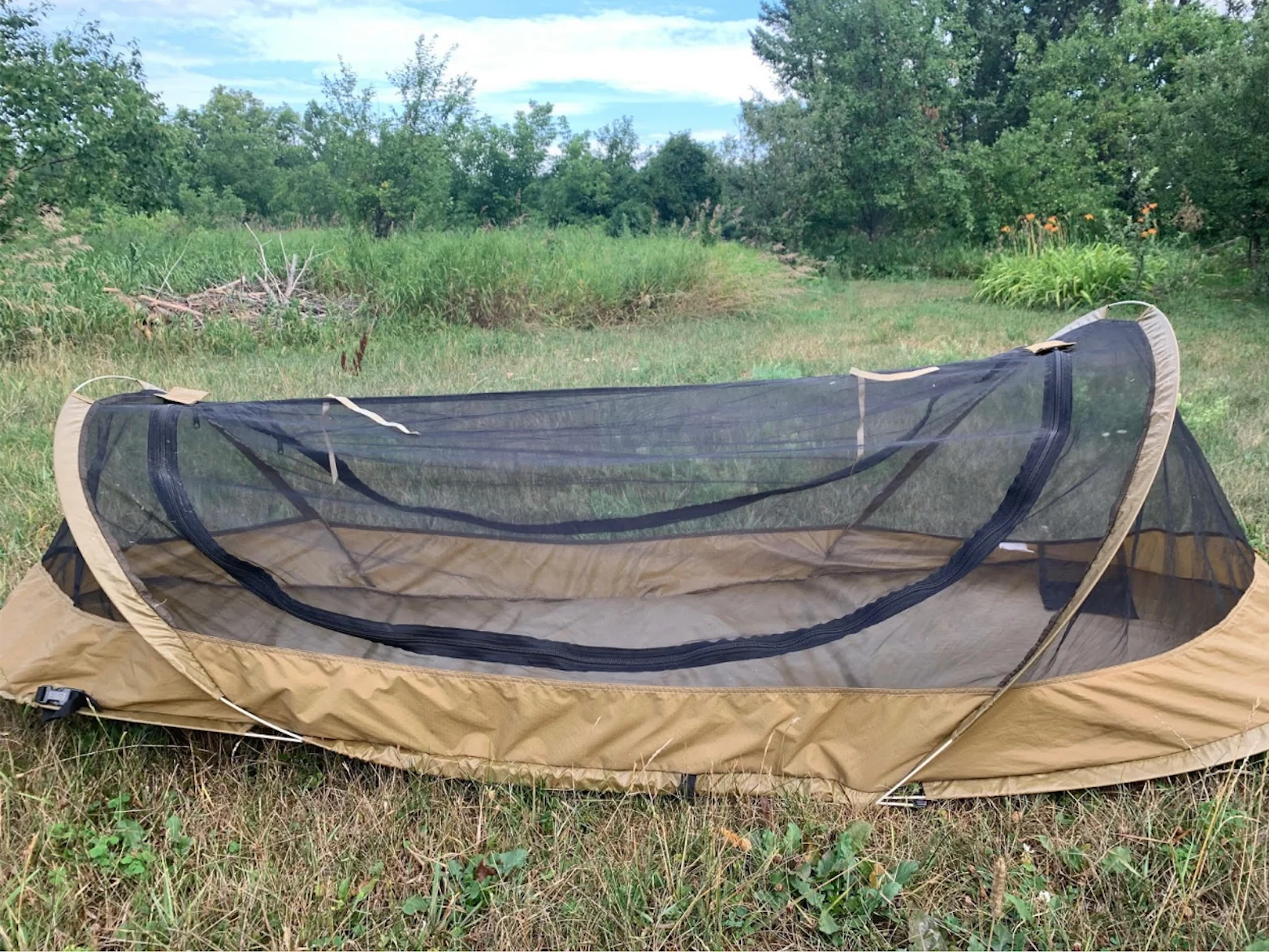 Photo Credit:  Example of bed net by Dr Schofield 