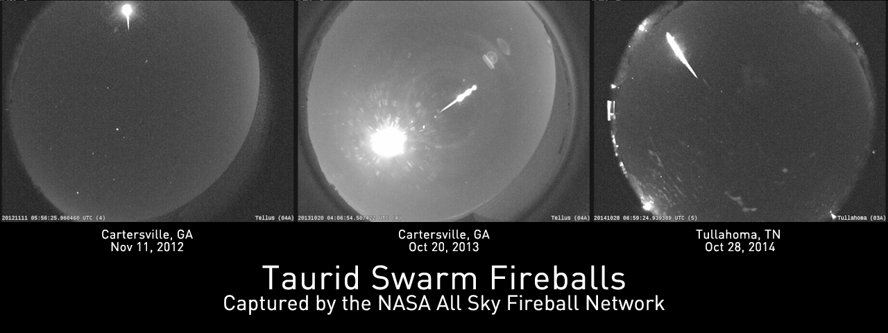 Taurid-Swarm-Fireballs-2012-2014-NASA