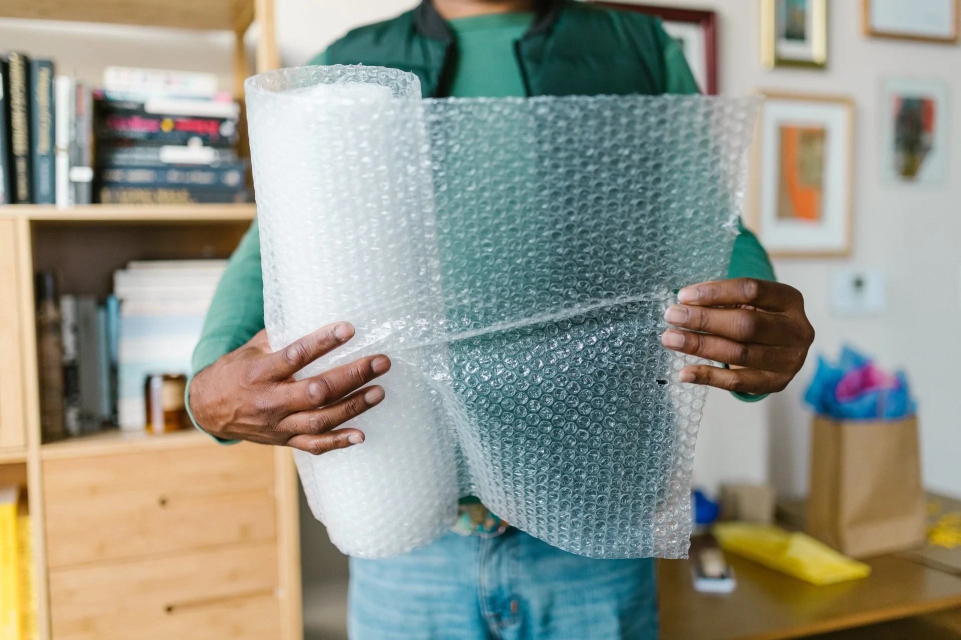 Ne jetez pas votre papier bulle! Voici comment lui donner une seconde vie