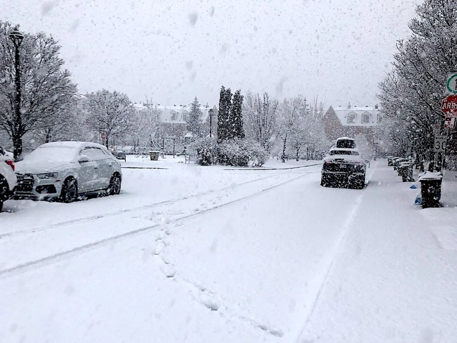 PHOTOS: 'Spring' storm catches Central Canada off guard with snow