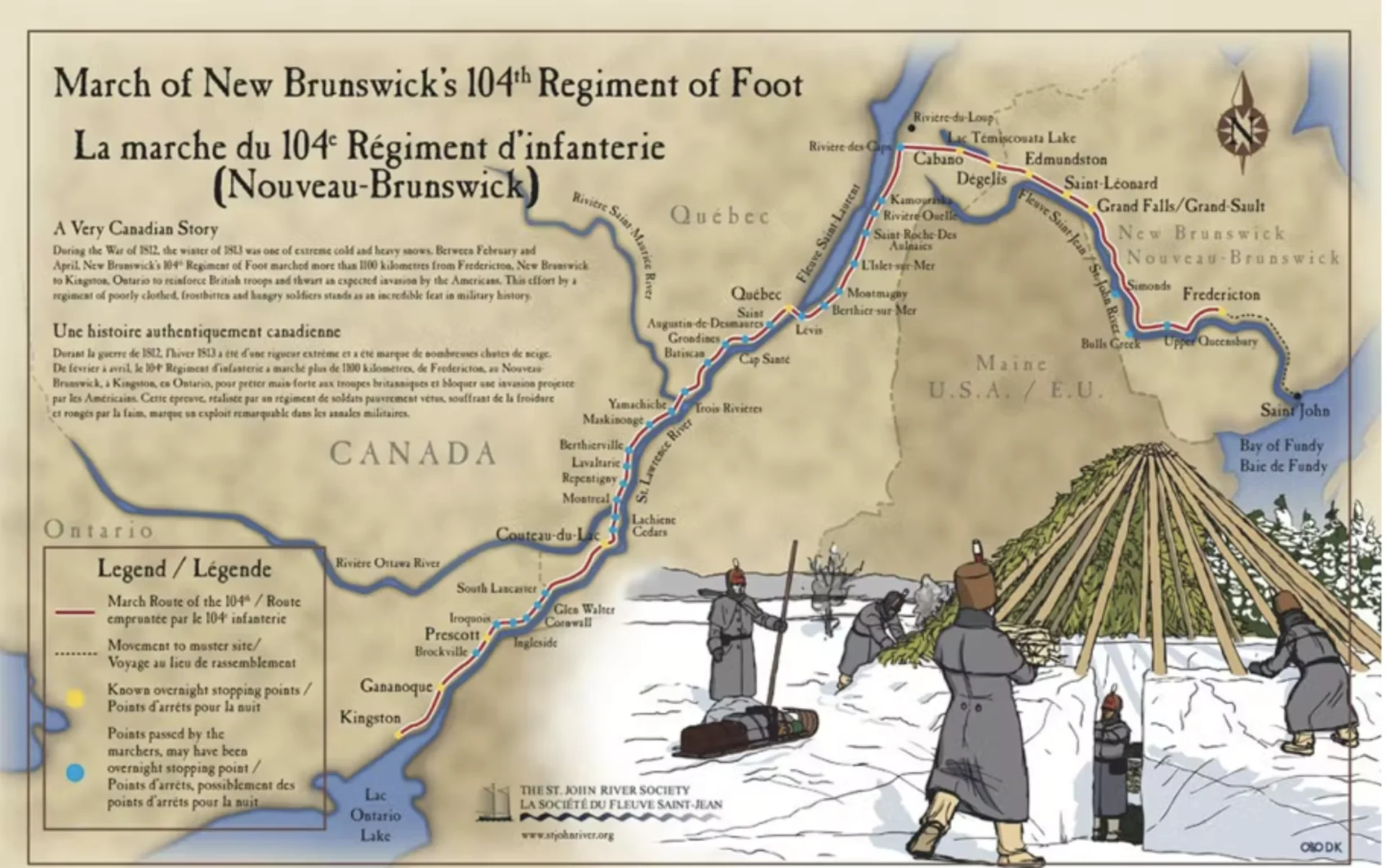 Meet the Black snowshoers who walked 1,000 kilometres across Canada in 1813