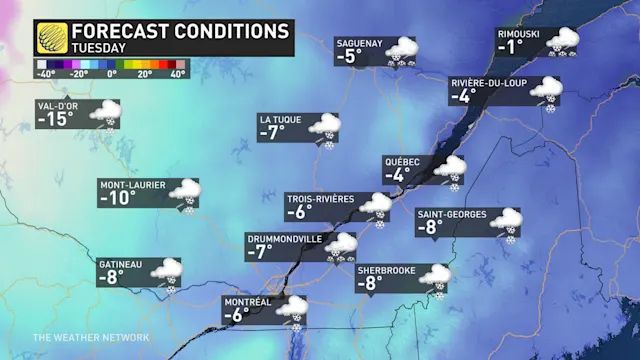 Parts of Eastern Canada see prolonged snow due to reverse storm track ...