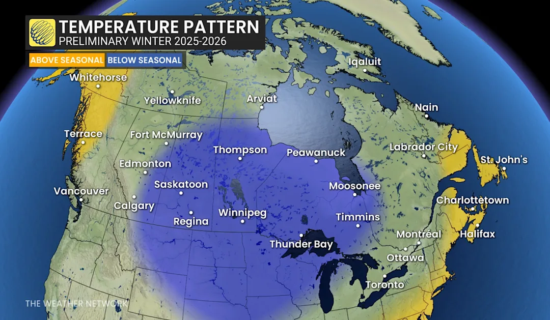 Abrupt Transition To Winter Canada S 2025 26 Winter Sneak Peek The
