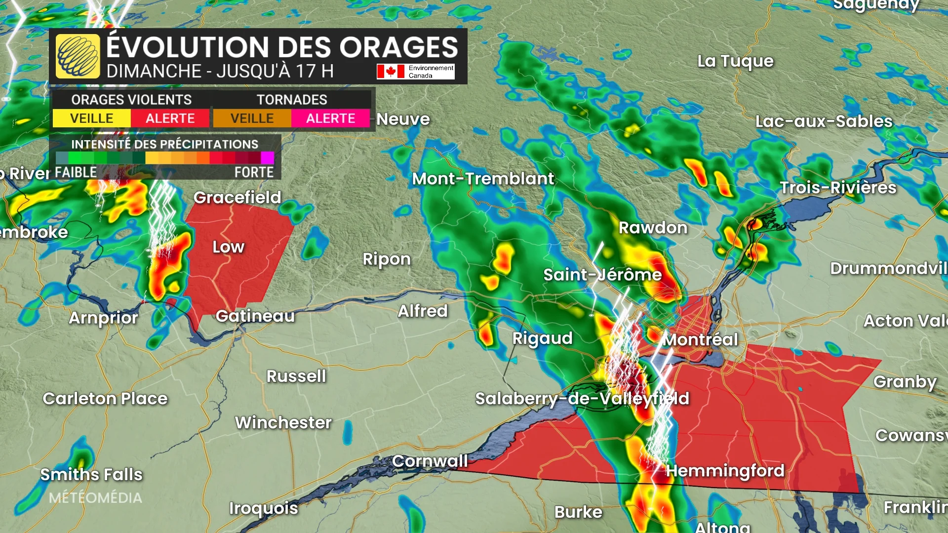 Alerte Montréal et Laval