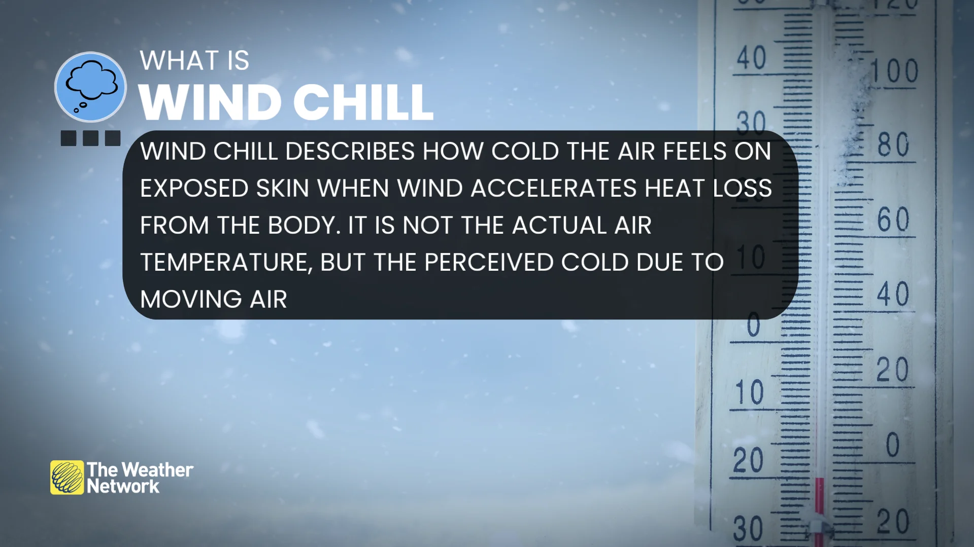 What is a wind chill explainer