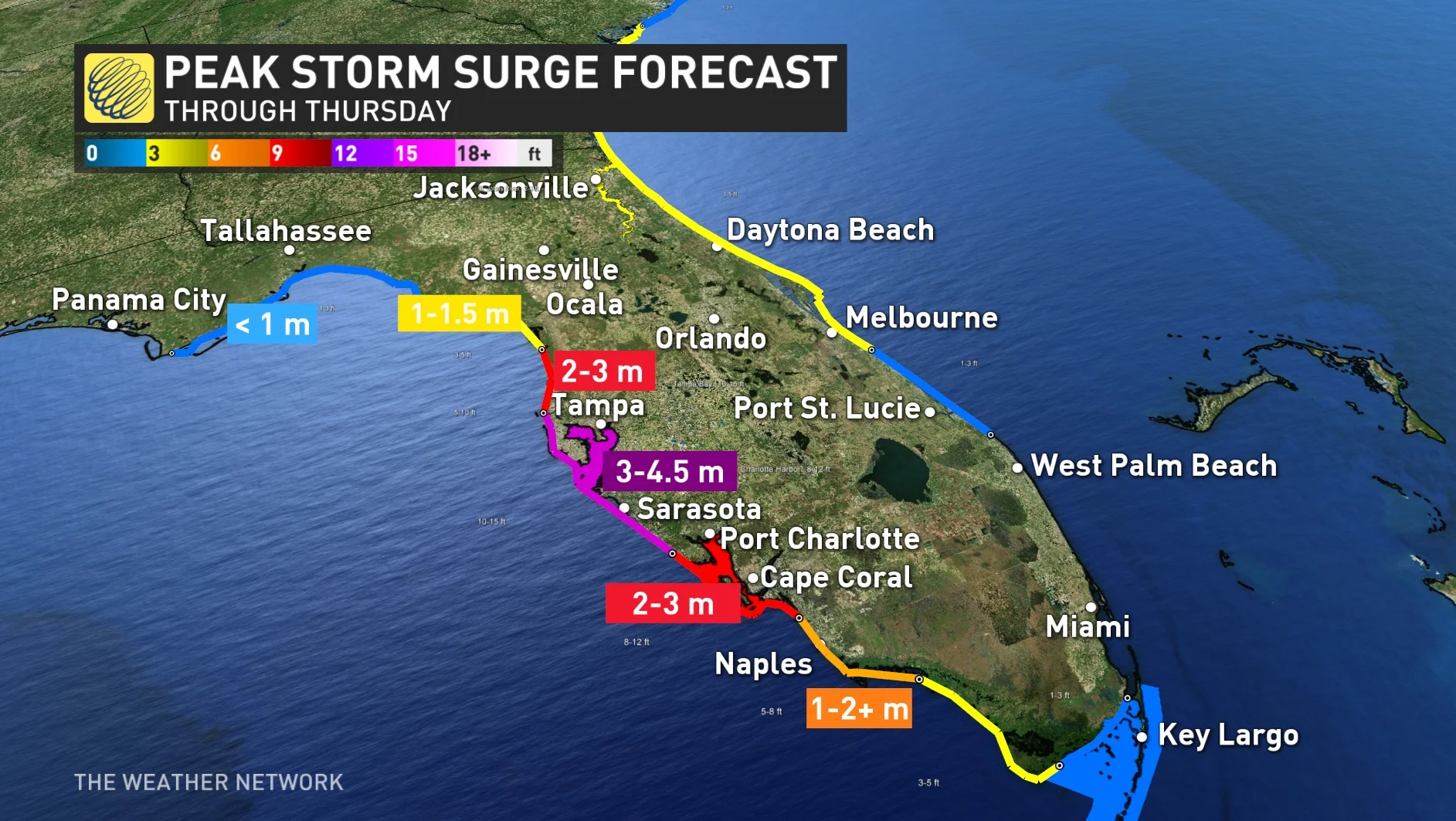 Baron - Milton storm surge forecast_Oct. 8