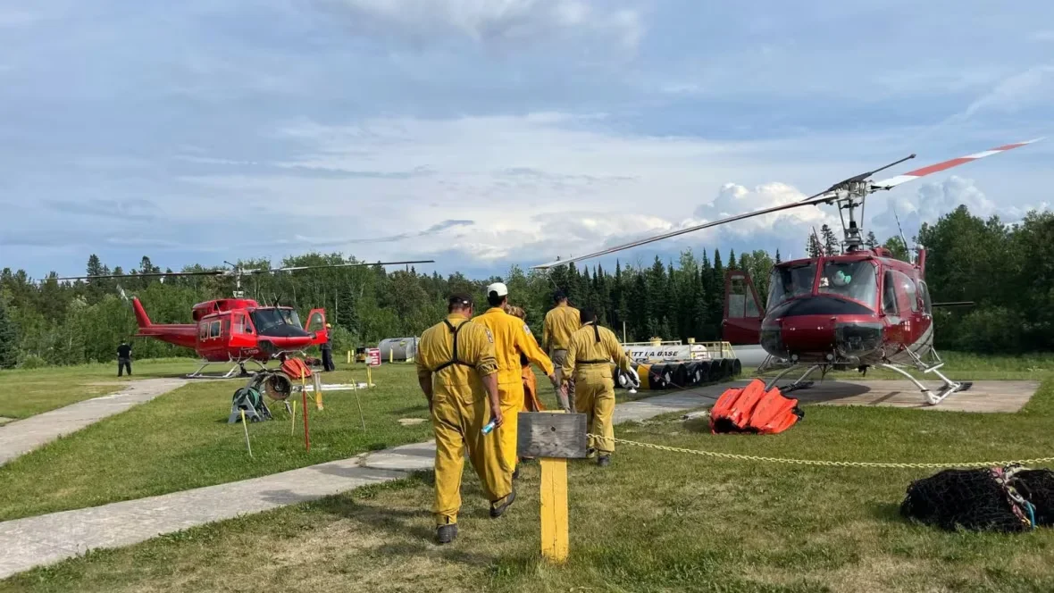 Delilah, Heather Anderson, Nopiming Provincial Park, Bissett, Manitoba, Fire, Wildfire, June 24, 2025. (CBC News/Heather Anderson)