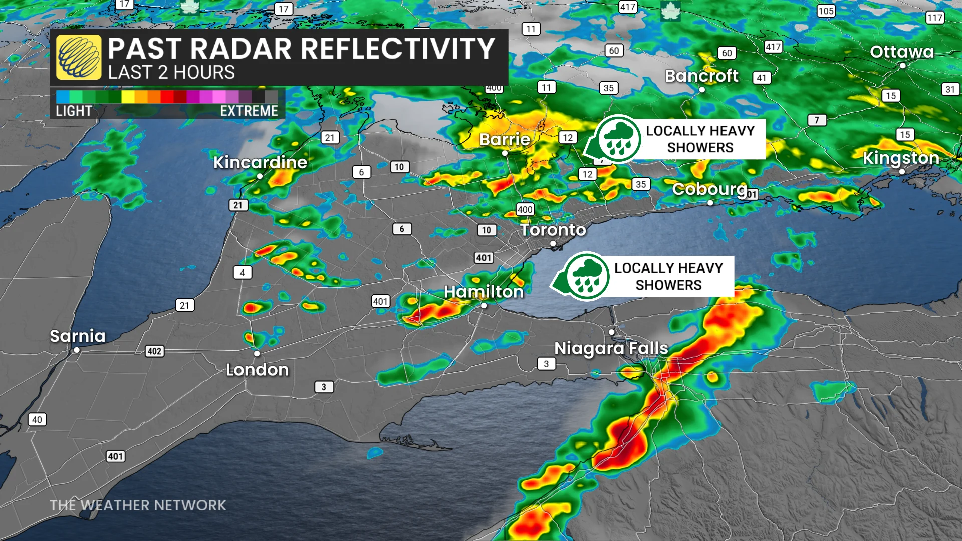 Baron - Southern Ontario radar - June 18