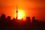 Thursday's annular eclipse wows early-risers across North America