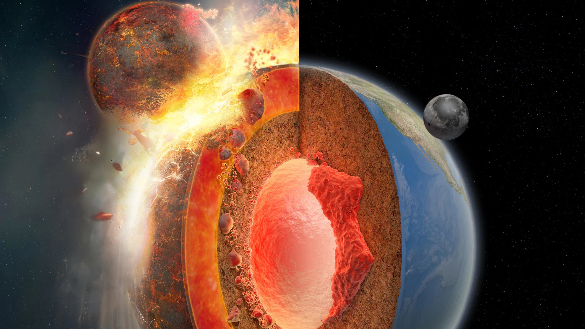 Blobs of an alien world may lurk deep inside the Earth