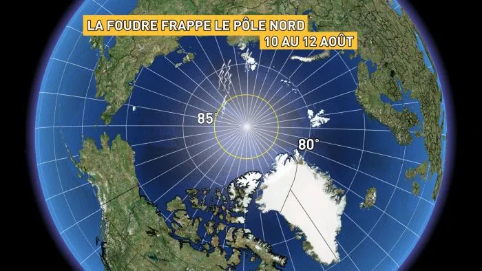 Après les feux de forêt, les éclairs frappent l'Arctique