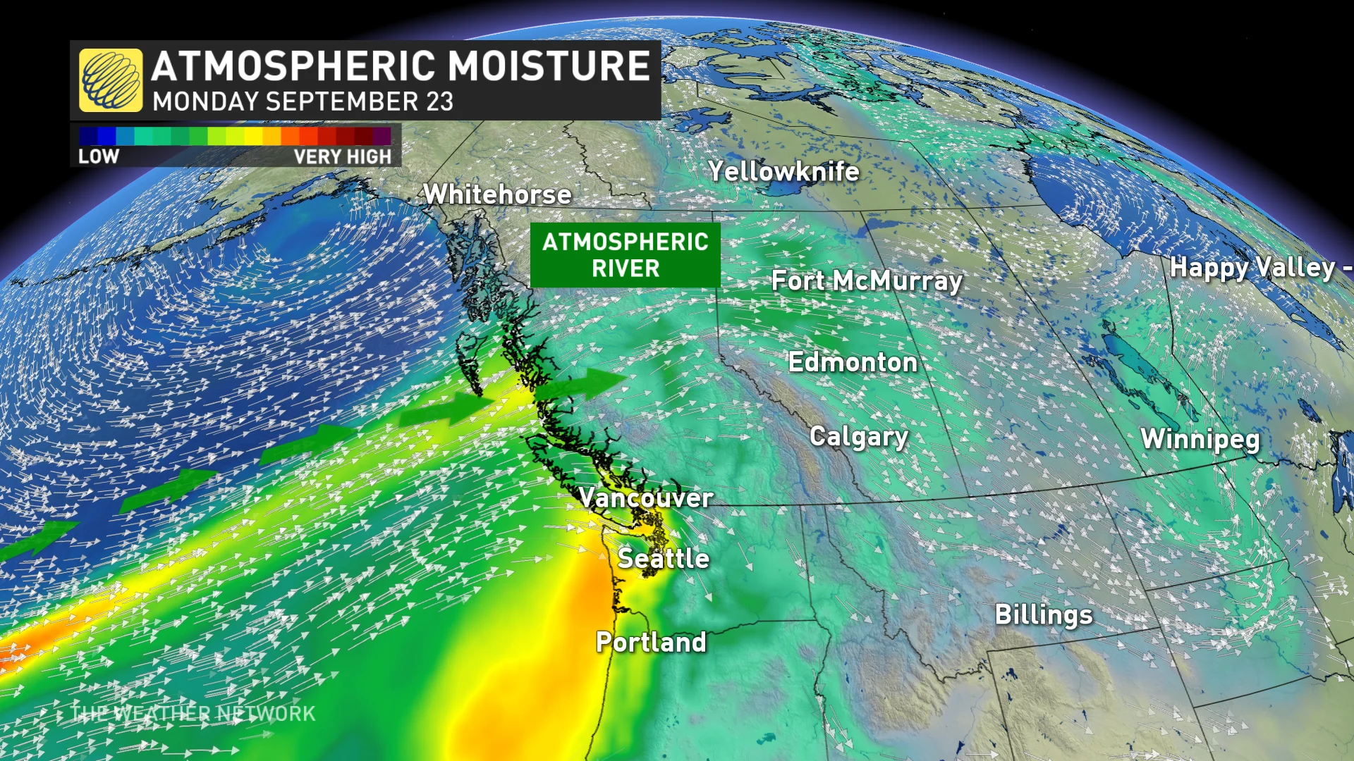 Baron - Atmospheric moisture Monday