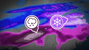 Jusqu’à 40 mm de verglas, 40 cm de neige : le Québec sur le qui-vive