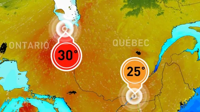 L’endroit le plus chaud au Québec n’est pas là où vous croyez