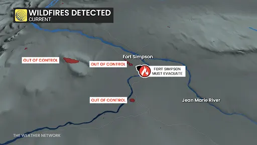 N.W.T. Wildfires June 29, 2026