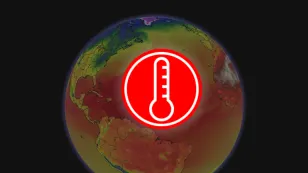 Une chaleur quasi-record dans le monde en septembre