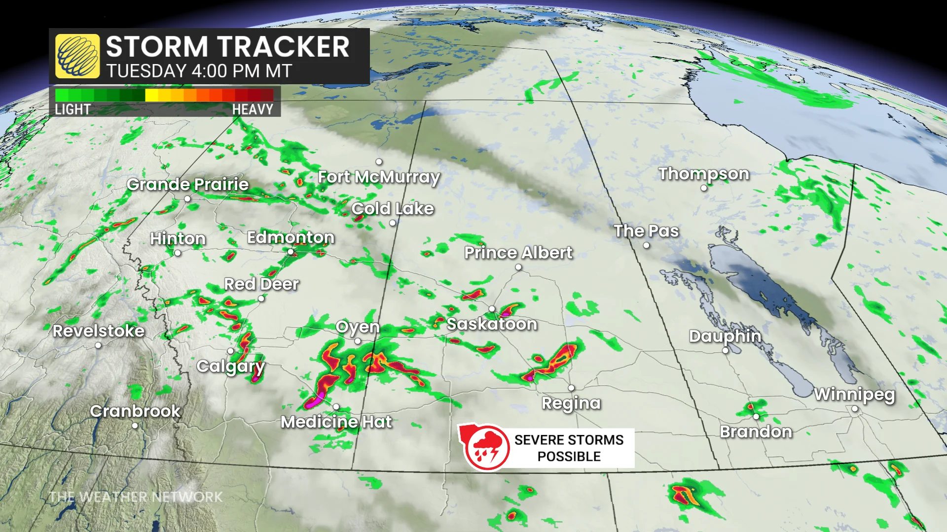 Baron - Prairie storm tracker Tuesday - June 16