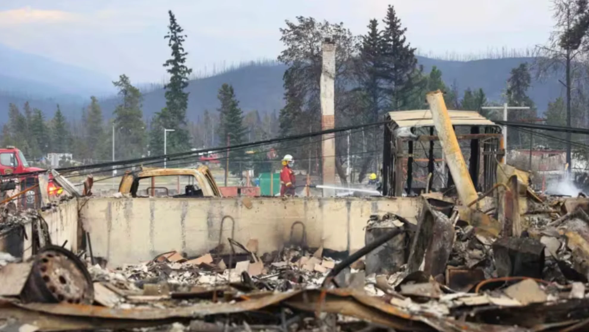 Parks Canada - Jasper Alberta wildfire cleanup